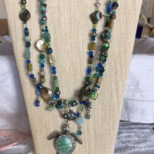 Turtle necklace